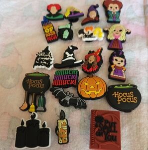 20pcs/set Hocus Pocus Shoes/Crocs Charms